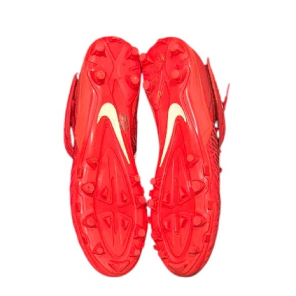 Preowned Men Red‎ Nike Alpha Football Cleats, size 11. - Picture 7 of 9